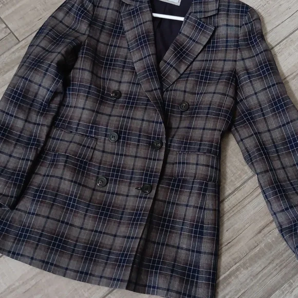 PESERICO..LINEN BLEND BLAZER..SIZE 42 - Picture 7 of 10